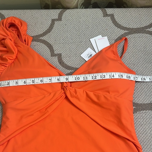 Lilly Pulitzer Olivann One-Piece Orange Swimsuit, size 16 - Picture 14 of 16
